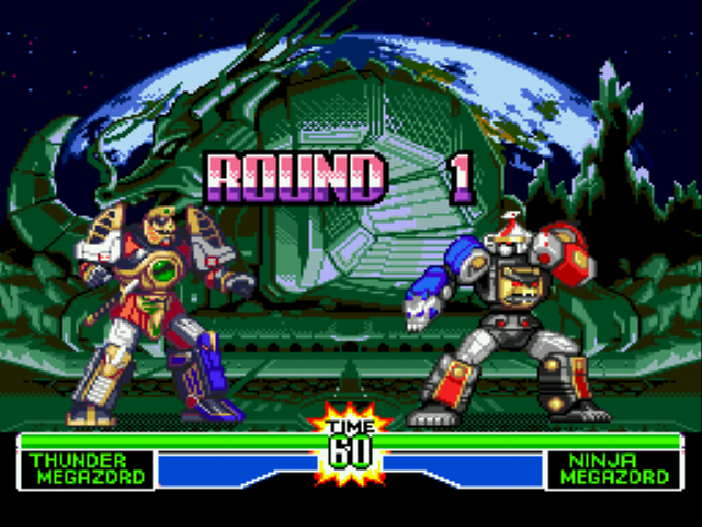 Power Rangers - The Fighting Edition Screenshot 1
